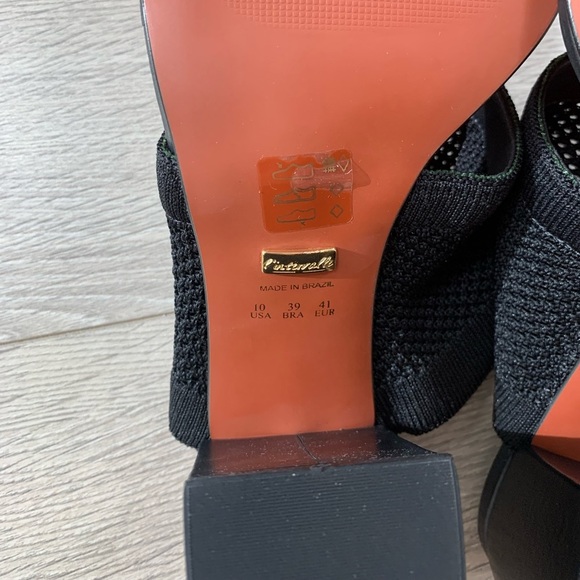 L’intervalle Vanesa Black Stretch Heels - Picture 8 of 10